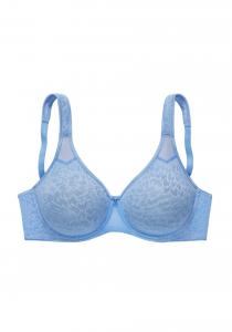 Бюстгальтер на косточках NUANCE T-shirt Bra, синий