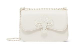 CHARLES&KEITH Тканевая сумка через плечо, Cream Milk White