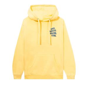 Толстовка Anti Social Social Club How Deep, Желтая