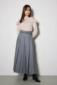 Юбка-шорты со складками и разрезом Rienda, цвет Gry