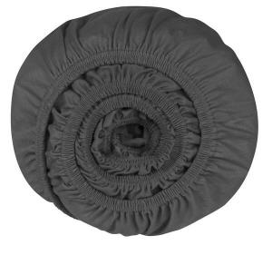 Простынь на подгонке Schiesser Flexi, 100x1x200 см, темно-серый