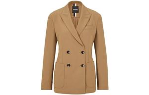 HUGO BOSS Пальто Unisex Brown Moderate