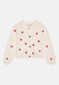 Кардиган ONLY GIRLS KOGDANA LIFE HEART CARDIGAN, Birch/Off-White