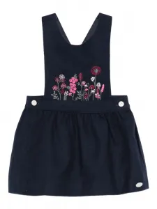 Платье с вышивкой и перекрестными бретелями на спинке Tartine Et Chocolat, синий