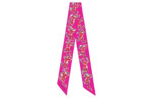 HERMES Шёлковый шарф, India Pink