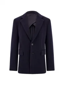 Жакет из джерси на одной пуговице Ferragamo, синий