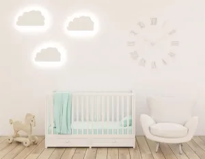 Детская простыня из тонкого трикотажа из 100% хлопка - мятного цвета - 60-70 х 120-140 см Carpe Sonno