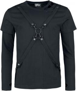 Рубашка с длинными рукавами Vixxsin Cobain Top, черный