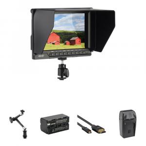 Монитор для камер Elvid 7" 4K On-Camera Monitor with Battery, Articulating Arm,