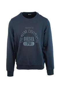 Толстовка DIESEL, Smoke blue/Dark blue