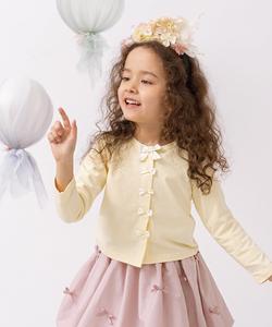 Кардиган с французской лентой, защищающей от УФ-излучения Panpantutu, цвет Cream Lemon