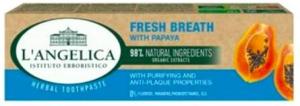 Свежее дыхание с папайей, Зубная паста, 75мл L'Angelica Eco