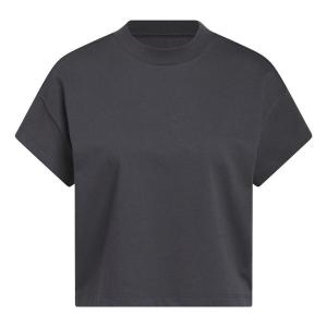 Футболка (WMNS) adidas Select Cutoff Tee 'Carbon', цвет carbon