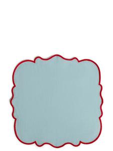 Набор из 2 салфеток с фигурным краем Bitossi, мультиколор