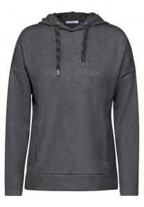 Толстовка с капюшоном CECIL Sweatshirt, серый