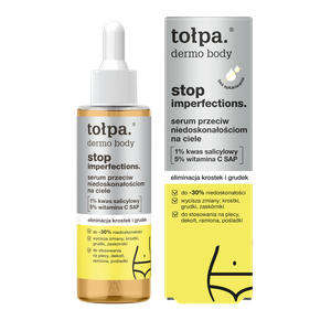 Гель-сыворотка от несовершенств с салициловой кислотой для тела, 100 мл Tołpa Dermo body stop imperfections