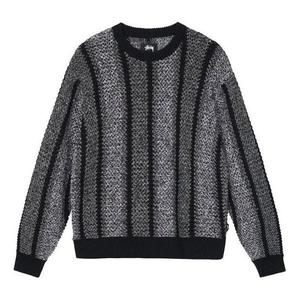 Свитер baja loose gauge sweater 'grey' Stussy, серый