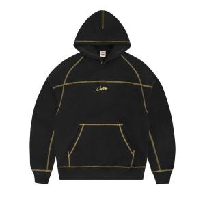 Худи Corteiz Hmp V2 Hoodie, Black/Yellow