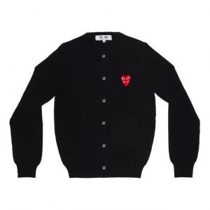 Кардиган (WMNS) COMME des GARCONS PLAY Cardigan Red Emblem 'Black' AZ-N075-051-1, черный
