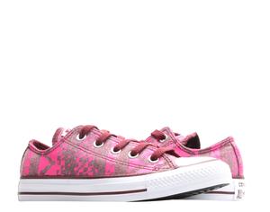 Кроссовки Converse Chuck Taylor All Star Ox Print Bordeau/Pink женские