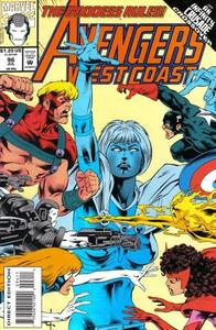 Avengers West Coast No. 96 Direct Edition Publication Date July 10, 1993 (Marvel Comics Entertainment)