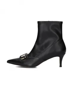 Элегантные черные ботильоны Twinset, черный