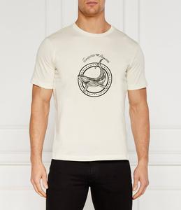 Футболка Emporio Armani Regular Fit, бежевый