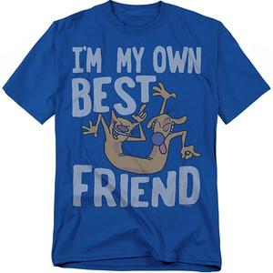Футболка с принтом Big & tall original & unrestored catdog my own best friend Nickelodeon