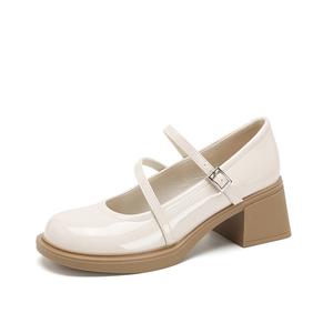 Туфли Мэри Джейн для женщин TAFN, Apricot