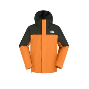 THE NORTH FACE Ветровка мужская оранжевая непромокаемая и непродуваемая, Orange