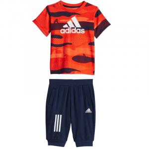 Повседневная спортивная одежда для малышей Adidas, оранжево-желтый/темно-синий