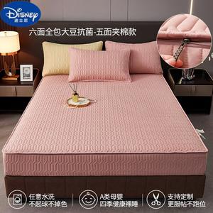 Disney Простыня на резинке шестисторонняя с молнией, 150х200 см, высота борта 15 см, утолщенная, цвет Bean Paste Color
