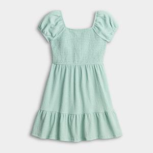 Платье для девочек 6-20 лет с плиссированным лифом, regular и plus size So, Sage