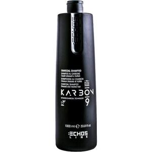 Karbon 9 Угольный шампунь для поврежденных волос 1000мл, Echosline
