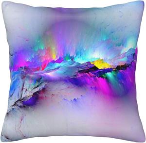 CarXs Декоративная подушка с изображением северного сияния, двусторонняя печать Northern Lights Painting