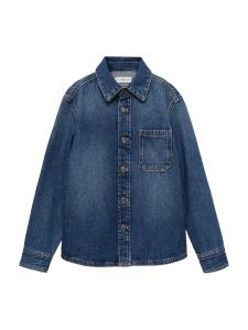 Куртка межсезонная MANGO KIDS Ledger, Blue Denim