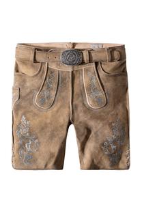 Традиционные кожаные брюки girgl Stockerpoint, серый