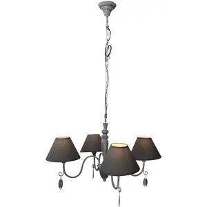 Подвесной светильник näve Vintage E14, подвесная лампа Näve, серый