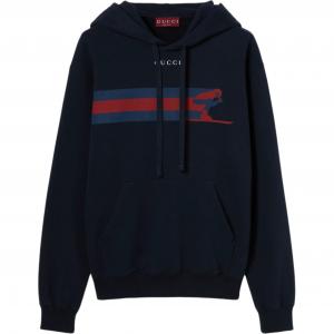 GUCCI Свитшот мужской морской синий