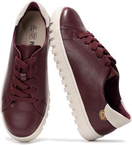 Кроссовки Project Cloud для женщин - женские модные кроссовки с подошвой из пены с эффектом памяти - легкие, с нескользящей подошвой, модная обувь для женщин 2025 года (в узор пейсли), Maroon