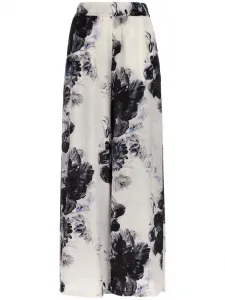 Пижамные брюки Chiaroscuro Alexander McQueen, белый