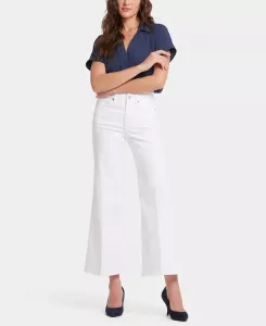 Женские укороченные джинсы Mia Palazzo NYDJ, белый