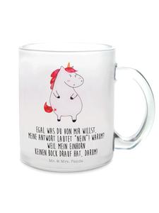 Кружка Гнев единорога с надписью на прозрачном фоне Mr. & Mrs. Panda