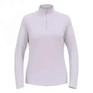 Флис Odlo Rigi half zip, белый/фиолетовый