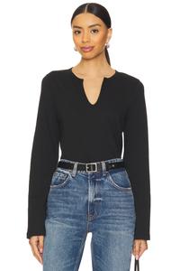 Футболка с длинным рукавом Lian от Nation Ltd, jet black