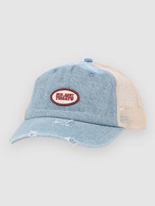 Бейсболка Blue Tomato Trucker Cap, washed blue denim