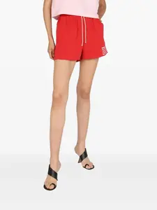 Шорты с кулиской и бахромой Department 5, красный