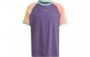 Adidas Originals Футболка с рукавом реглан мужская Tech Purple