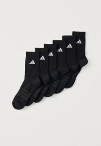 Носки Adidas Performance CUSHIONED CREW 6 PAIR PACK, Black/White/Black