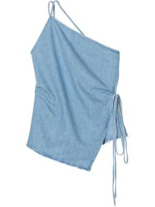 Джинсовый топ с запахом Closed, синий